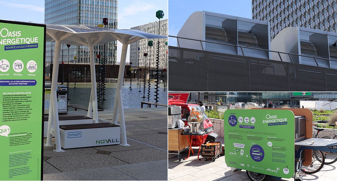 Projets urbains durables : des oasis énergétiques à Paris La Défense