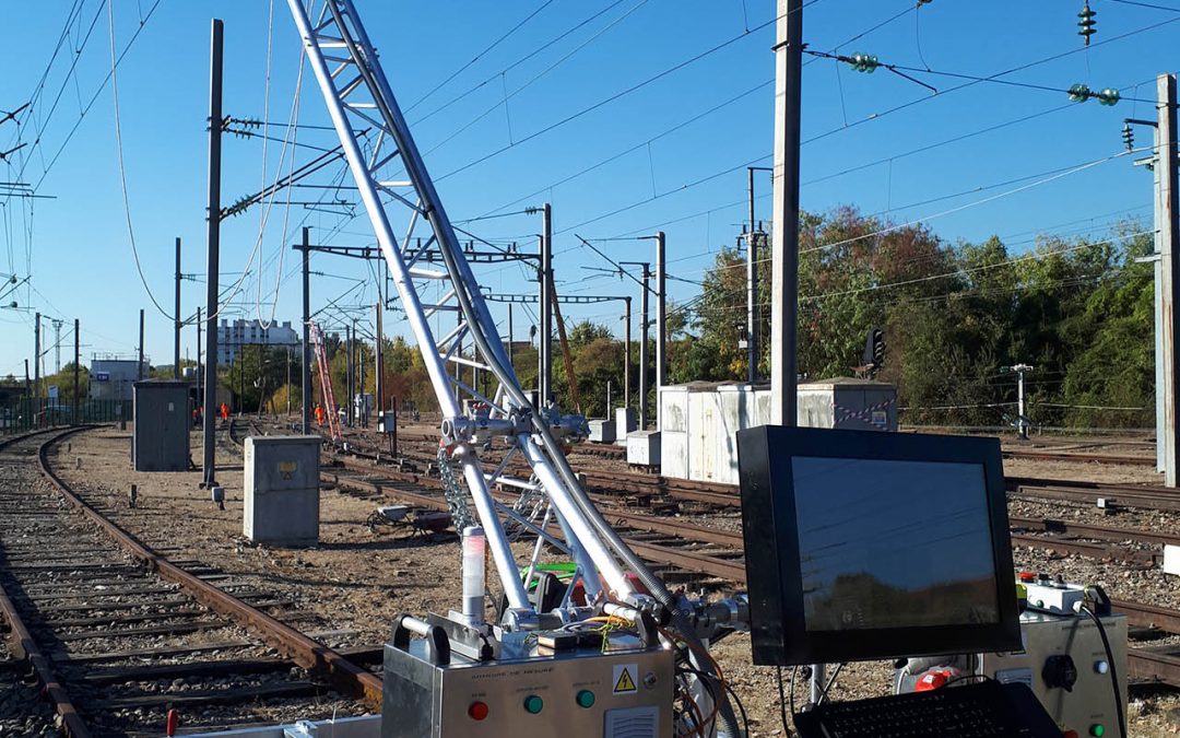 Ferroviaire : CM4, un capteur de mesure de l’usure de caténaire